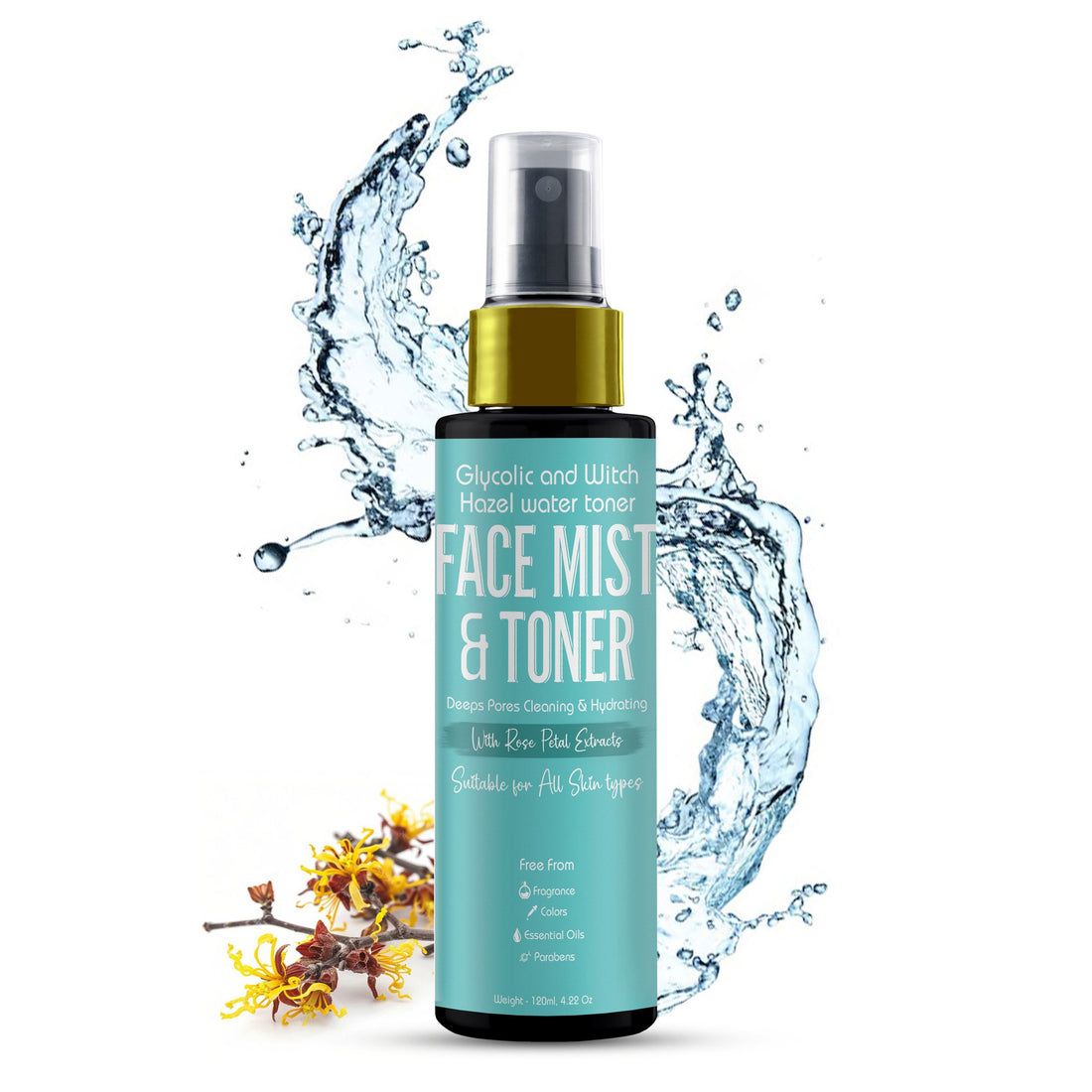 Glycolic & Witch Hazel Water toner
