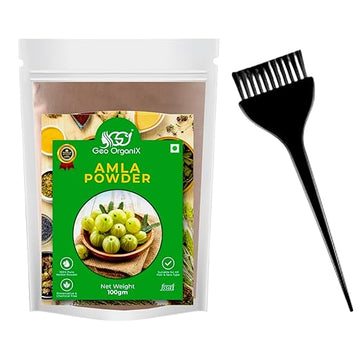 Amla Powder  – 100gm Each with Free Brush – Promotes Hair Health & Strength