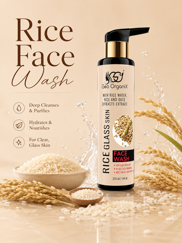 Rice Glass Skin Face Wash