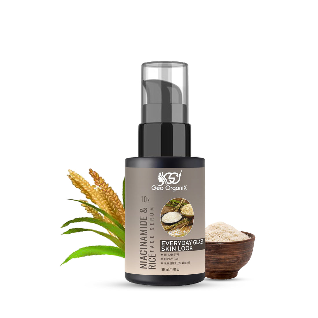 Face Serum with Niacinamide & Rice Serum