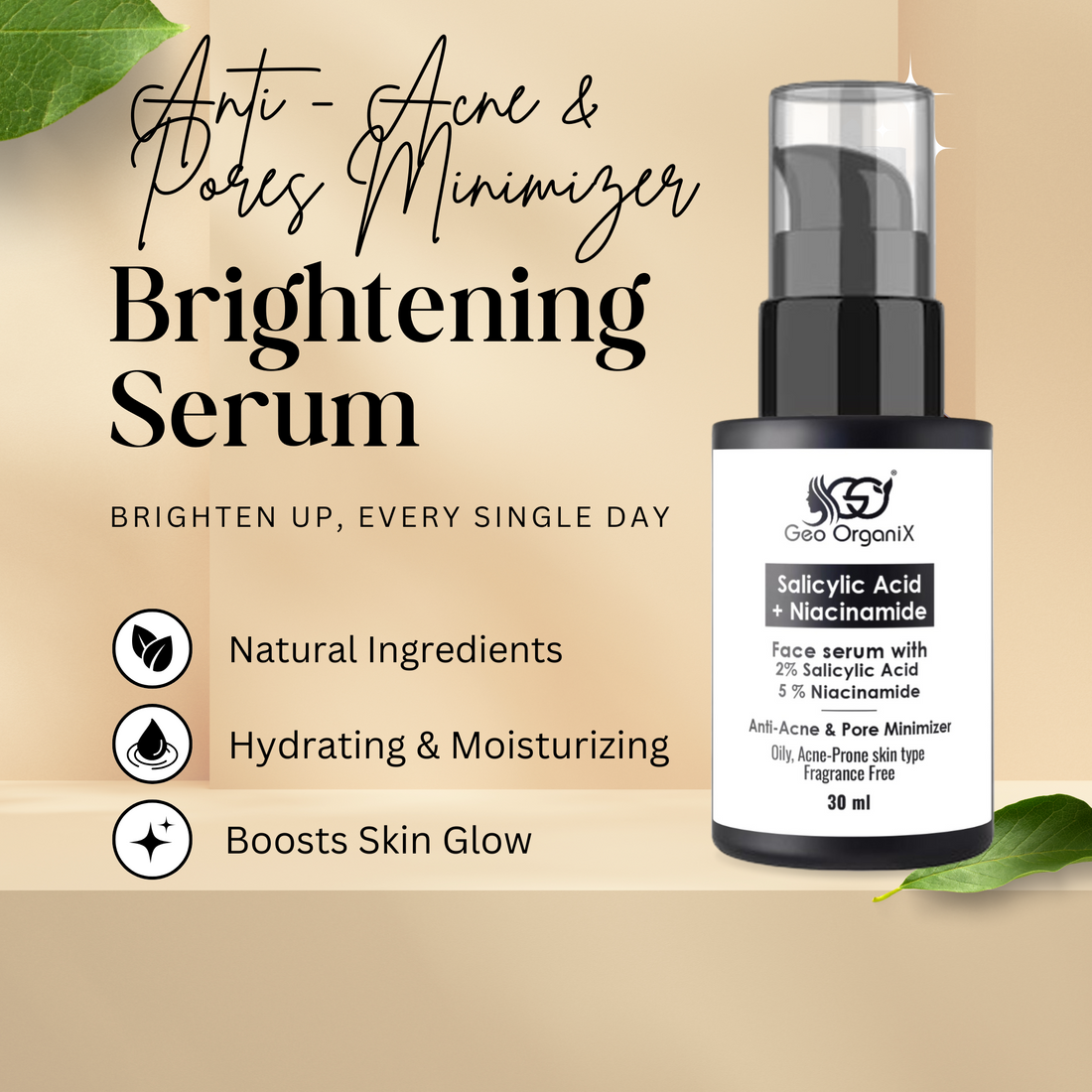 Niacinamide & Salicylic Face Serum